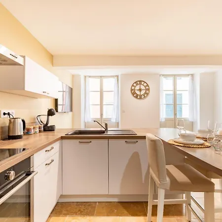 Apartment Plein Centre - Climatise - Proche Cite Medievale